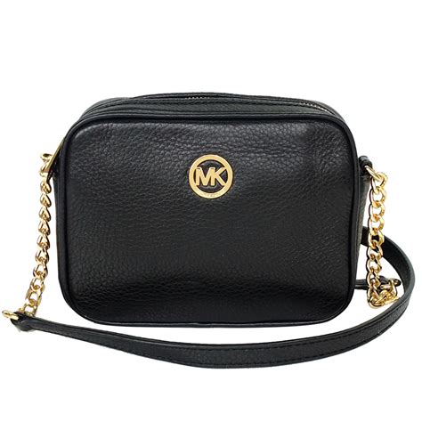 michael kors fulton small leather crossbody